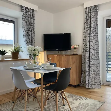 Nowy Z Tarasem I Samodzielnym Wejsciem - Sowia Apartamento