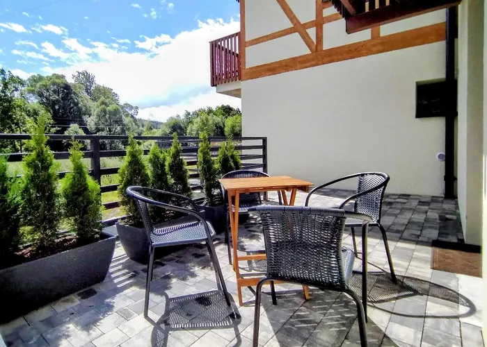 Nowy Z Tarasem I Samodzielnym Wejsciem - Sowia Apartmán *